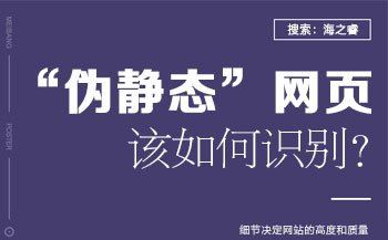 網(wǎng)站建設之您的網(wǎng)站還是“偽靜態(tài)”嘛？